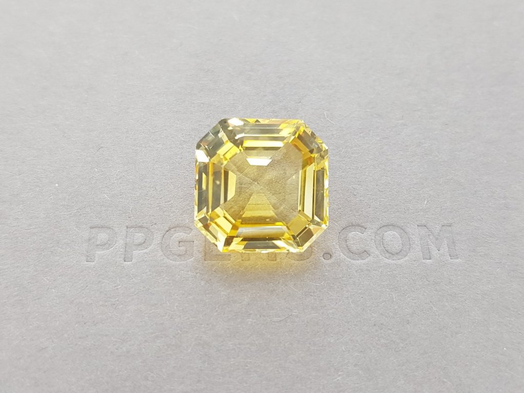 Unheated yellow sapphire 16.15 ct, Sri Lanka, GRS Image №1