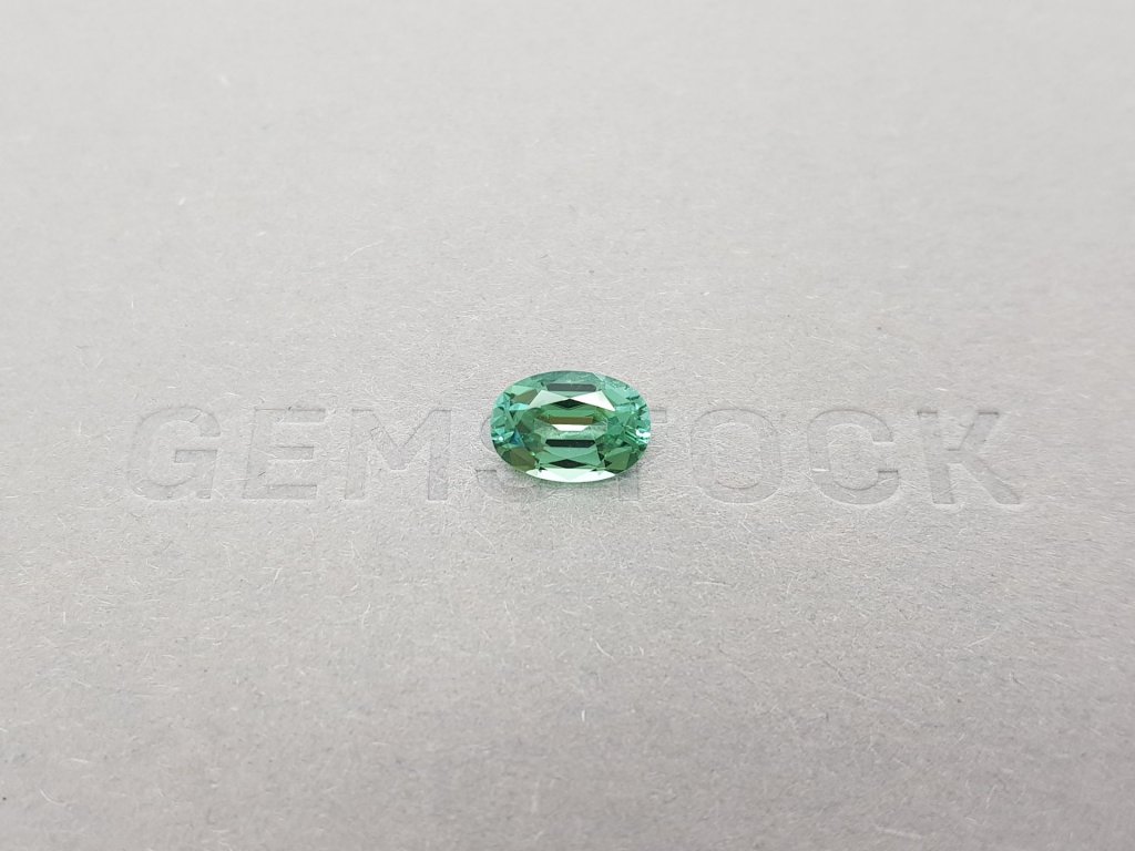 Mint green tourmaline 1.55 ct, Afghanistan Image №1