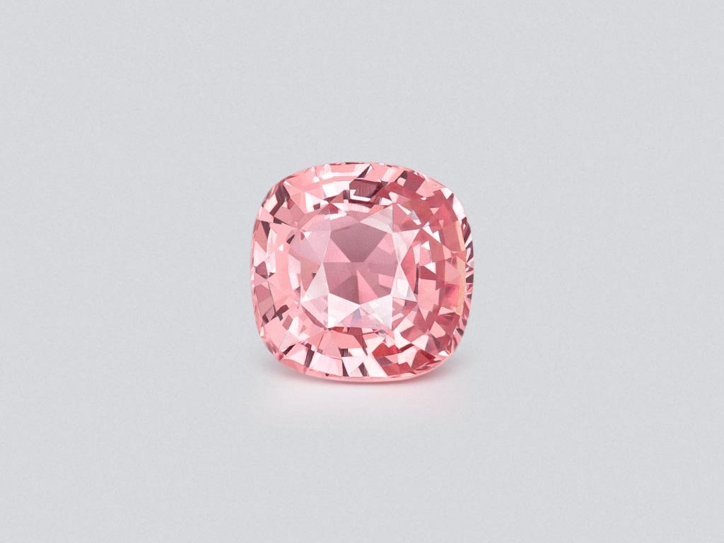 Saphir Padparadscha taille coussin rose non chauffé 1,04 carats, Sri Lanka Image №1