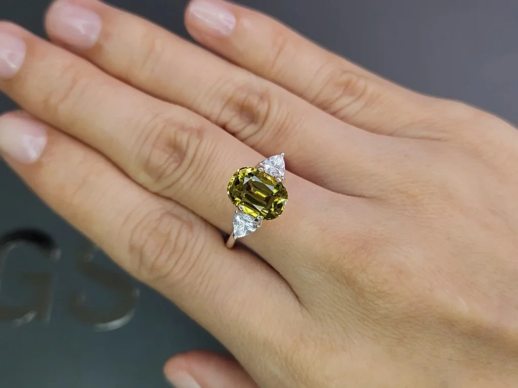 Chrysoberyll im Kissenschliff 5,25 Karat, Sri Lanka Image №5