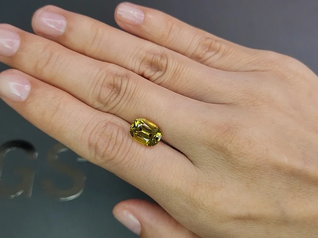 Chrysoberyll im Kissenschliff 5,25 Karat, Sri Lanka Image №2
