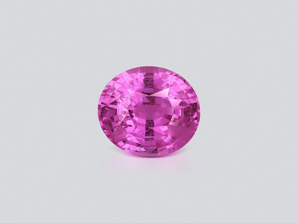 Saphir rose bébé taille ovale 1,95 carat, Madagascar  Image №1