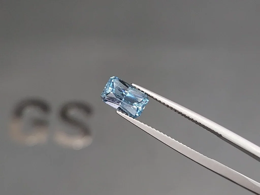 Santa Maria aquamarin radiantschliff 1,70 karats, Madagaskar Image №3