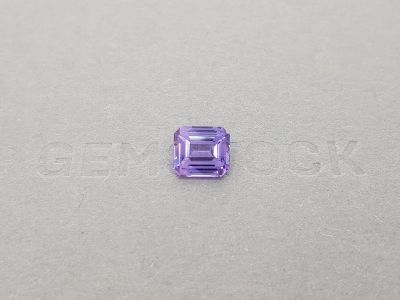 Unheated purple sapphire 3.06 carats, Sri Lanka photo