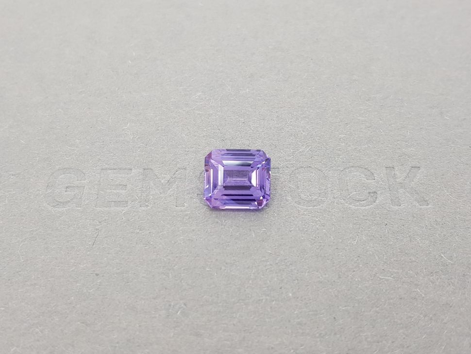 Unheated purple sapphire 3.06 carats, Sri Lanka Image №1