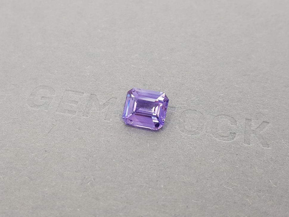 Unheated purple sapphire 3.06 carats, Sri Lanka Image №3