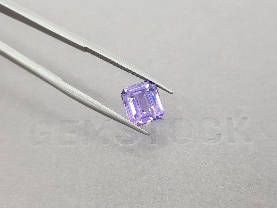 Unheated purple sapphire 3.06 carats, Sri Lanka Image №4