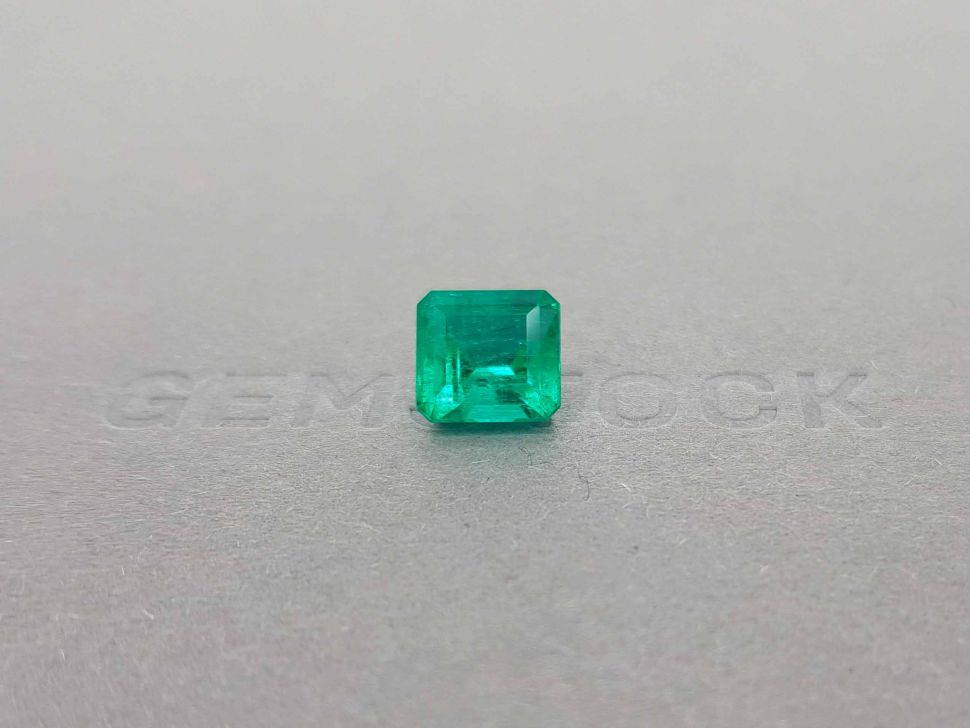 Octagon emerald 3.66 ct, Colombia, GFCO Image №1