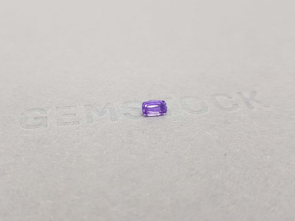 Cushion cut purple sapphire 0.34 ct Image №2