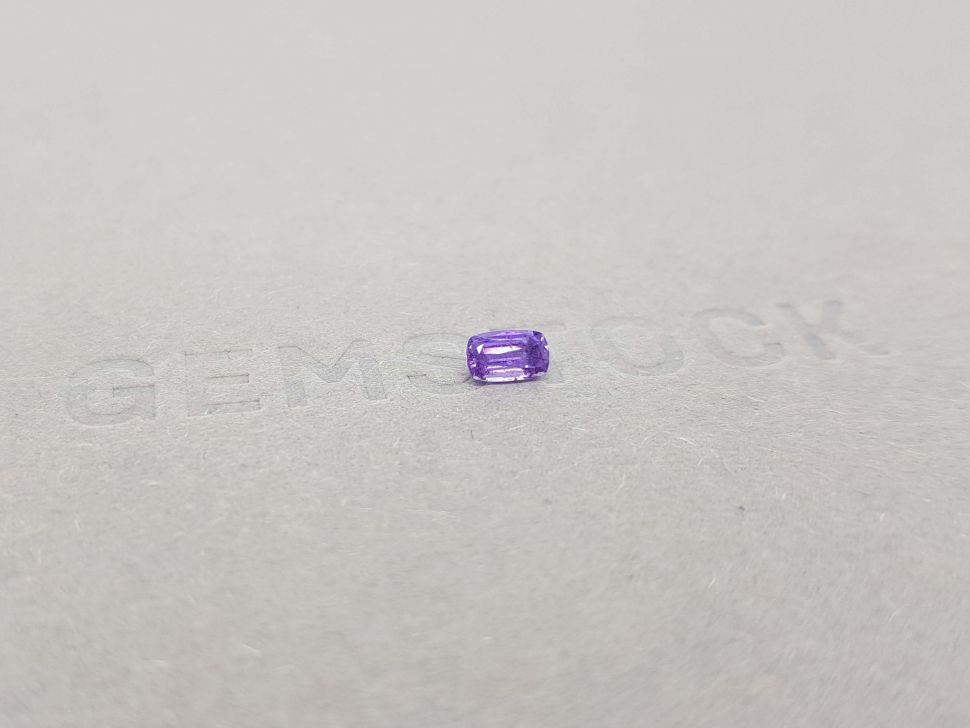 Cushion cut purple sapphire 0.34 ct Image №2