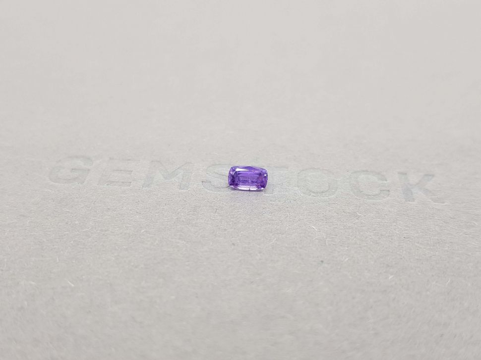 Cushion cut purple sapphire 0.34 ct Image №3