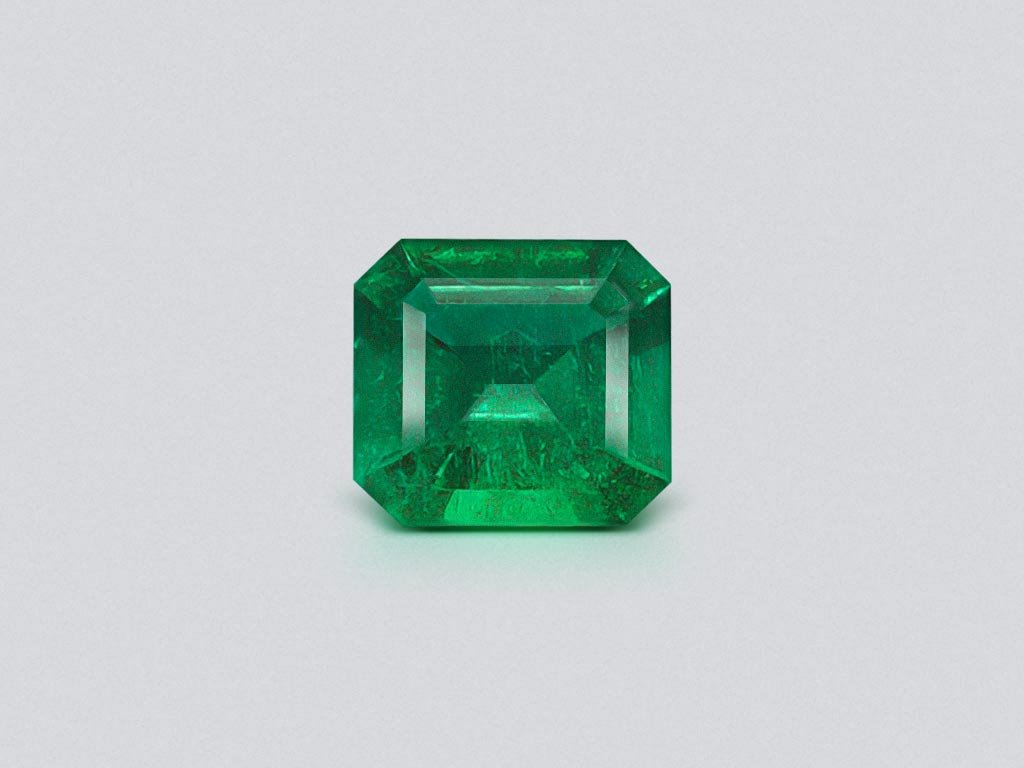 Émeraude octogone verte muzo colombienne 1,94 ct Image №1