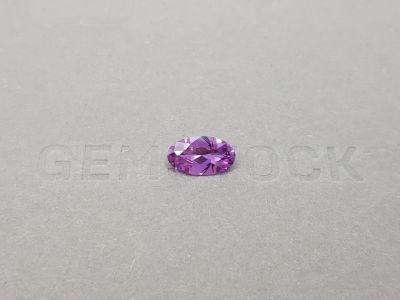 Vivid violet-pink unheated sapphire from Mozambique 1.69 ct photo