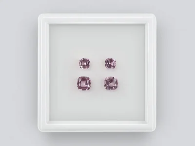 Pink Spinel Cushion Cut 1.92, Pamir photo