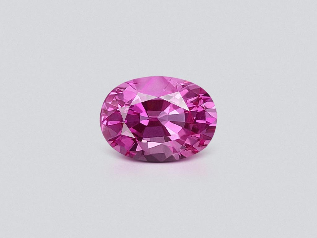  Hot pink sapphire in oval cut 1.71 carats, Sri Lanka Image №1