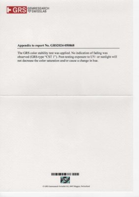 Certificate Zafiro Padparadscha de talla cojín sin calentar, 4,12 quilates, Madagascar