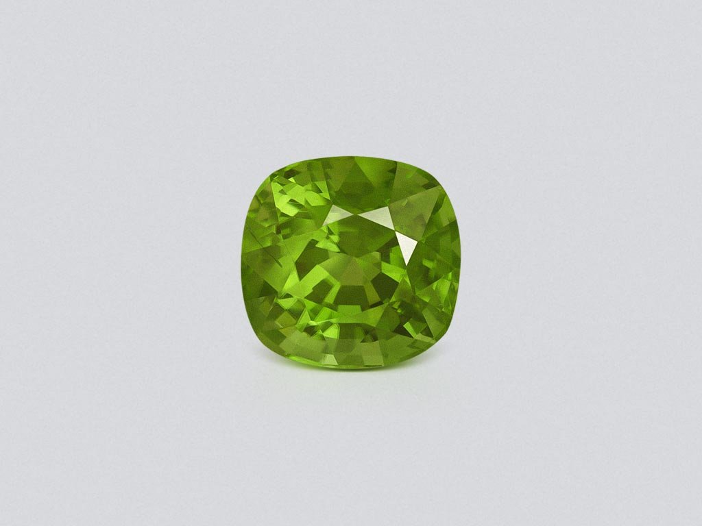 Péridot taille coussin 3,49 ct Birmanie  Image №1