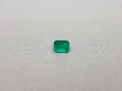 Colombian octagon emerald 1.28 ct photo