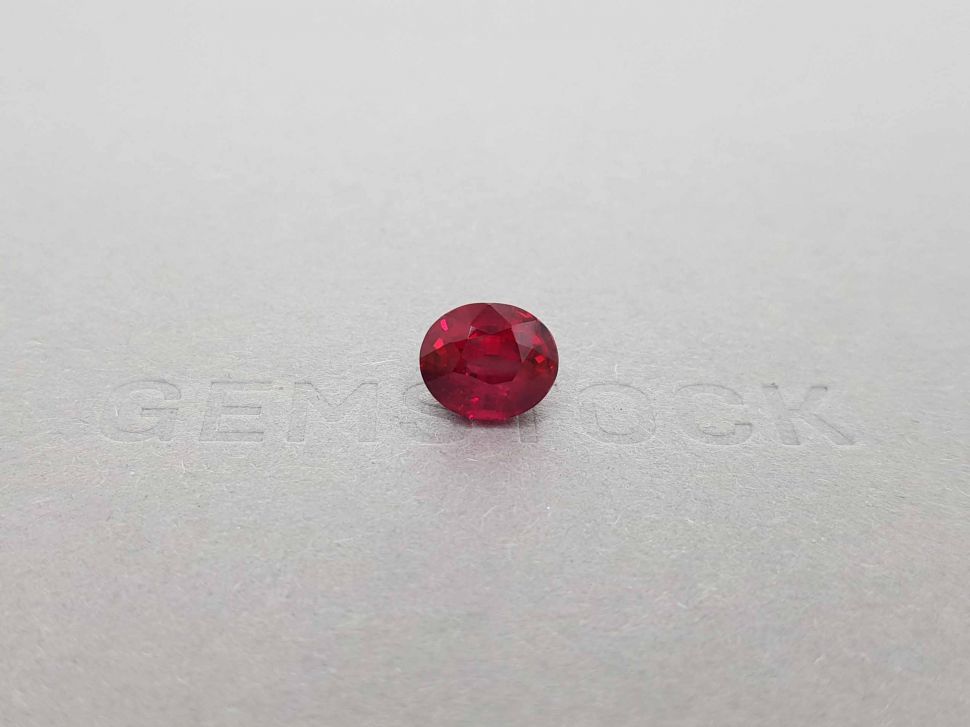 Unheated Pigeon blood red ruby 4.03 ct, Mozambique Image №1