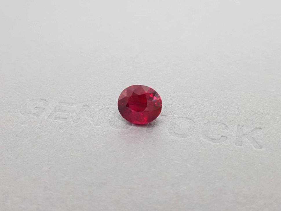 Unheated Pigeon blood red ruby 4.03 ct, Mozambique Image №3
