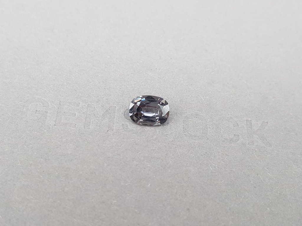 Gray steel spinel from Burma oval cut 1.38 ct Image №3