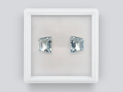 Afrikanische Aquamarine, Trapezschliff, 2,07 Karat photo