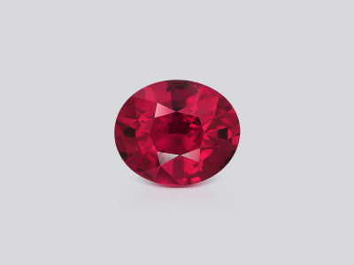 Ruby Pigeons Blood oval cut 1.23 carats, Mozambique photo