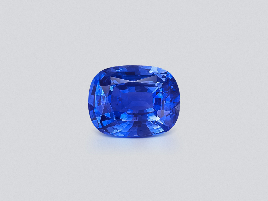 Saphir bleu royal taille coussin non chauffé, 2,52 carats, Sri Lanka Image №1