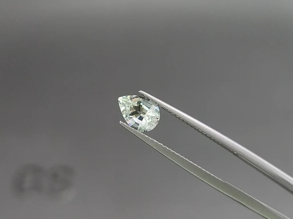 Ensemble aigues-marines taille poire, 1,92 carat, Madagascar Image №3