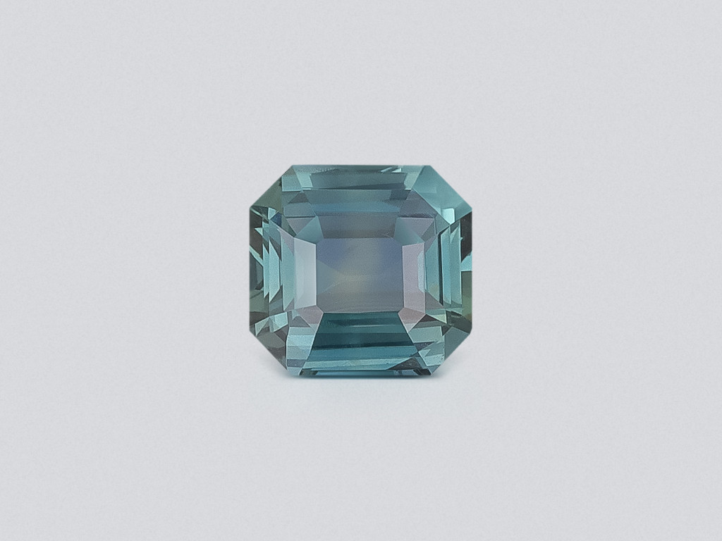 Unbehandelter grüner saphirachteckig geschliffener 2,02 karat, Sri Lanka Image №1