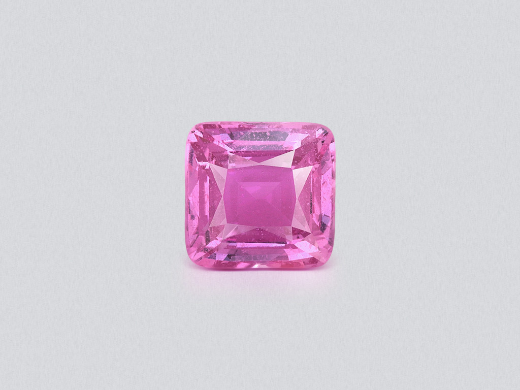 Unbehandelter rosa saphir im cushion schliff 4,12 karat, Sri Lanka Image №1