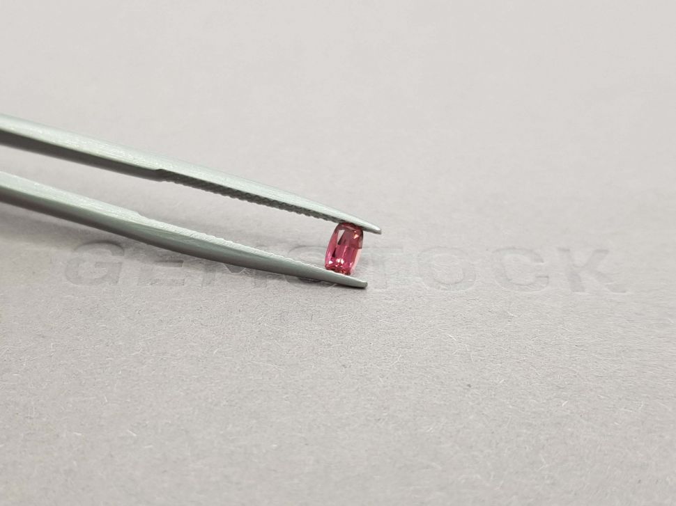 Cushion cut red-pink sapphire 0.24 ct Image №4