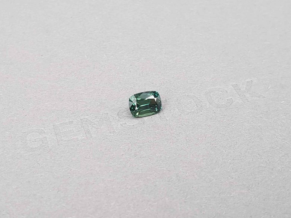 Unheated teal color sapphire 1.24 ct, Madagascar Image №2