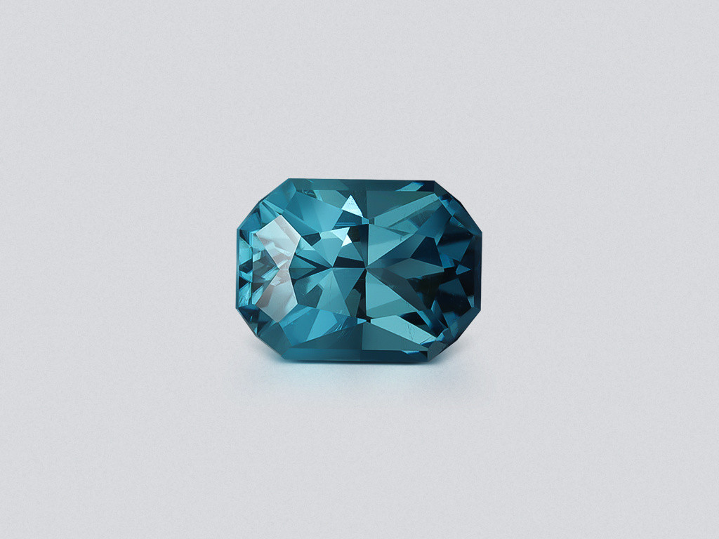 Tourmaline bleue taille radiant 2,20 carats, Namibie Image №1