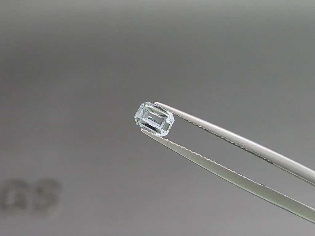 Kissenförmiger aquamarin, 0,48 karat, Madagaskar  Image №3