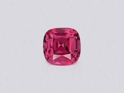 Spinel Mahenge Vivid Pink cushion cut 2.37 carats, Tanzania photo