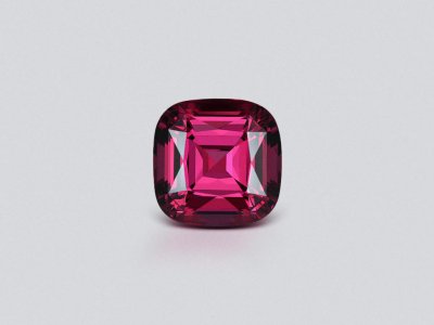 Garnet rhodolite cushion cut 21.56 carats, Tanzania photo