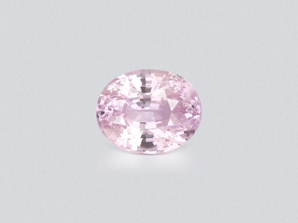 Unheated Padparadscha sapphire oval cut 5.51 carats, Sri Lanka  Image №1