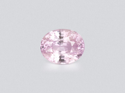 Unheated Padparadscha sapphire oval cut 5.51 carats, Sri Lanka  photo