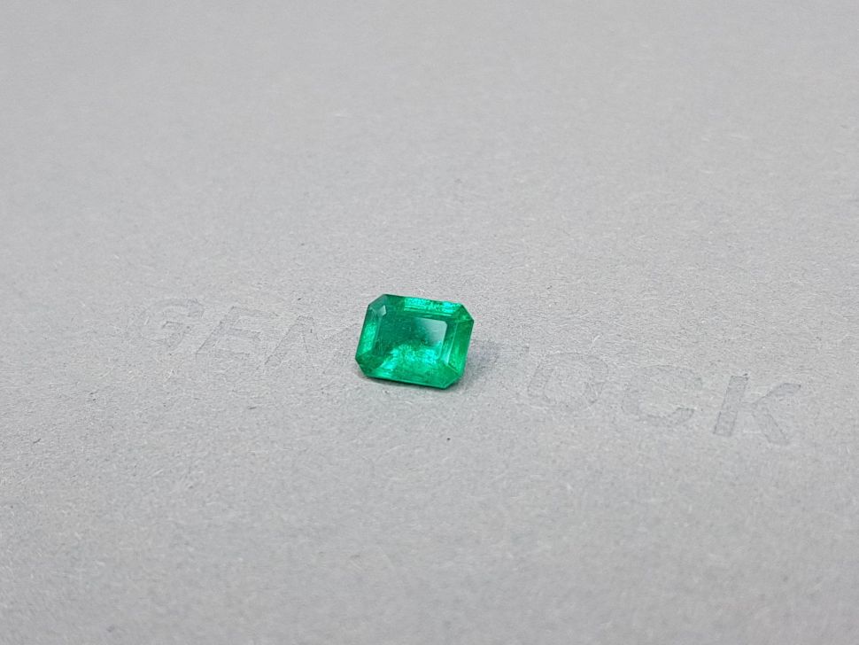 Vivid Green emerald 1.19 ct from Colombia  Image №3