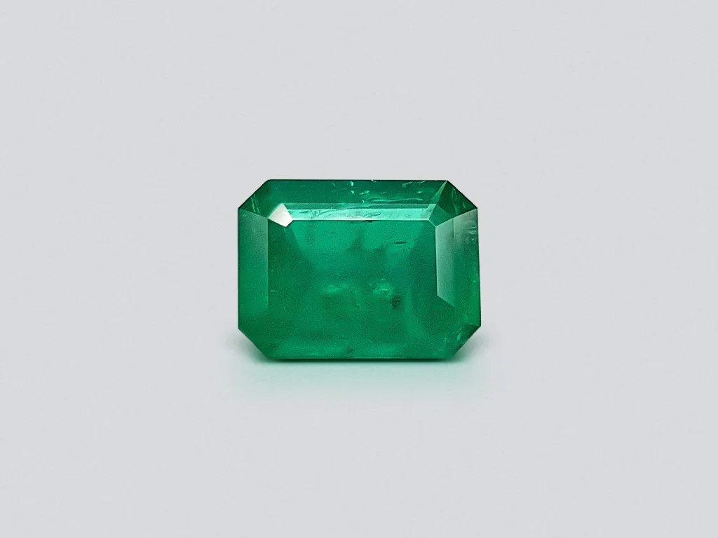 Vivid Green emerald 1.19 ct from Colombia  Image №1