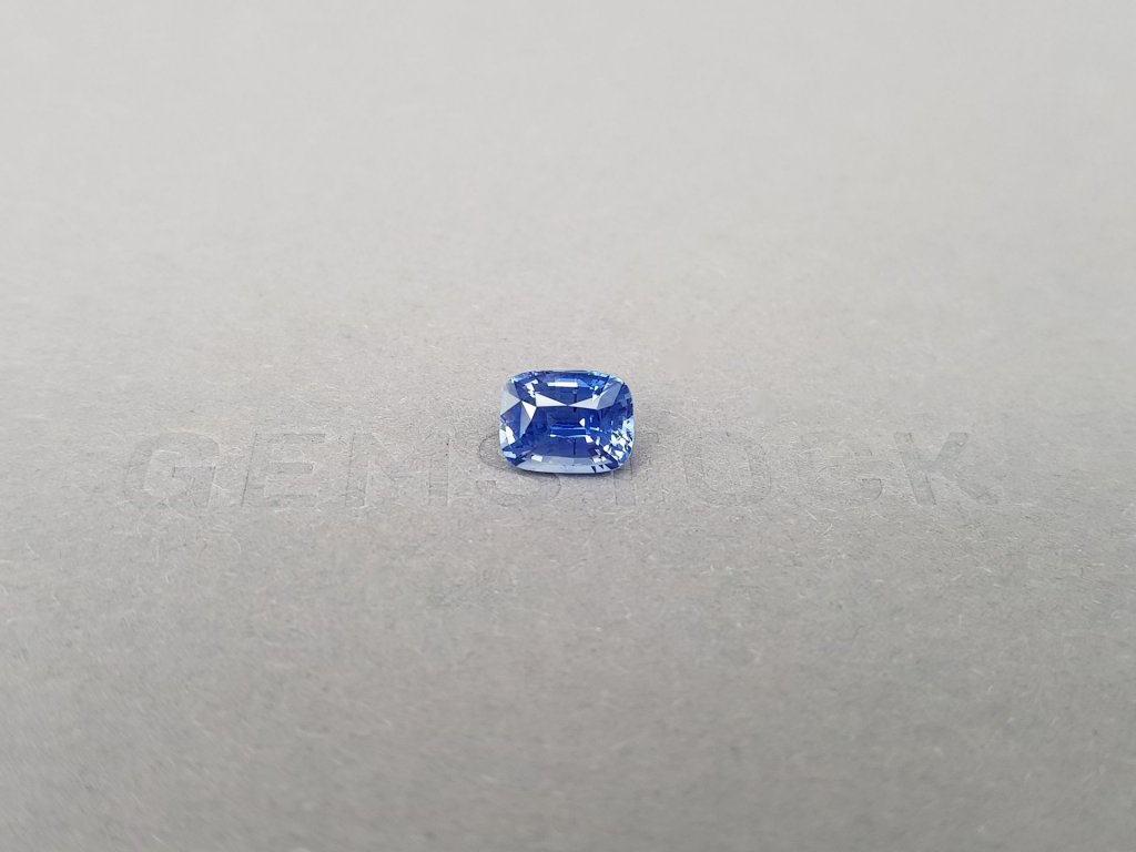 Unheated blue sapphire from Sri Lanka cushion cut, 2.10 ct Image №1