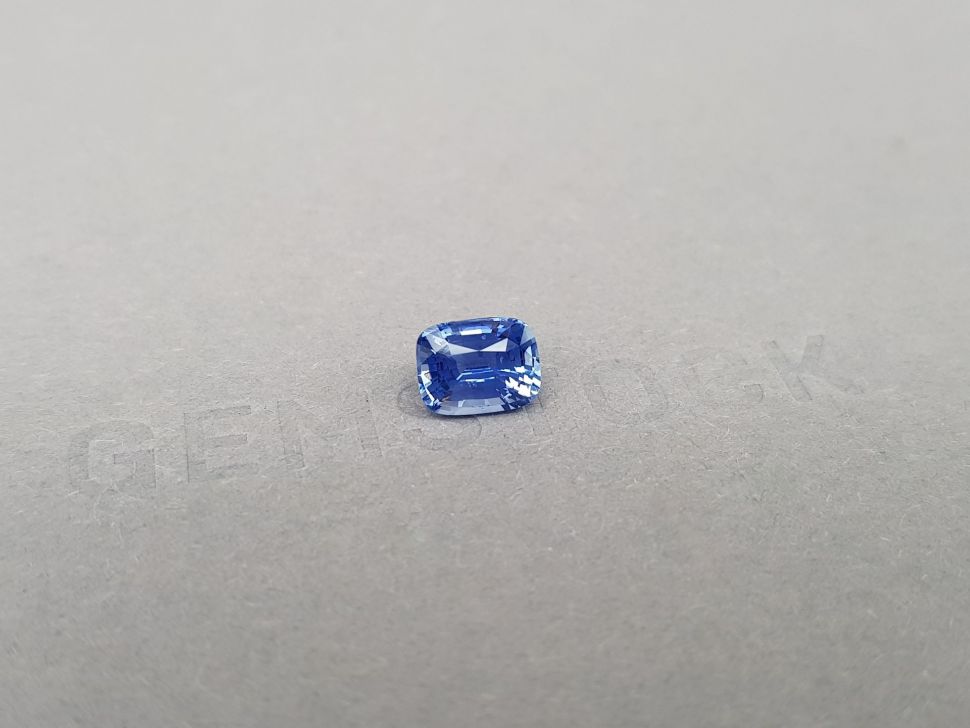 Unheated blue sapphire from Sri Lanka cushion cut, 2.10 ct Image №2
