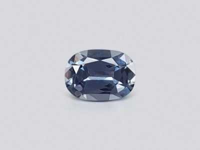 Cushion cut Burmese bluish gray spinel 1.04 ct photo