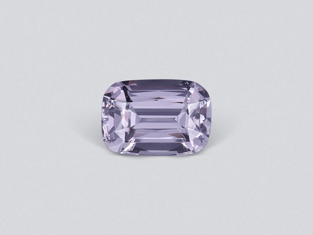 Cushion-cut lavender spinel 3.41 ct from Burma Image №1