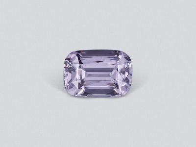Cushion-cut lavender spinel 3.41 ct from Burma photo
