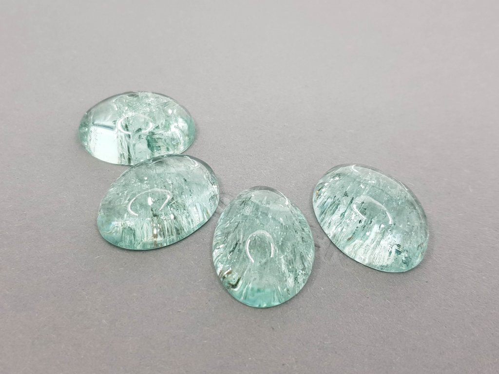 Set of cabochon-cut beryls 138.77 carats, Sherlova Gora Image №3