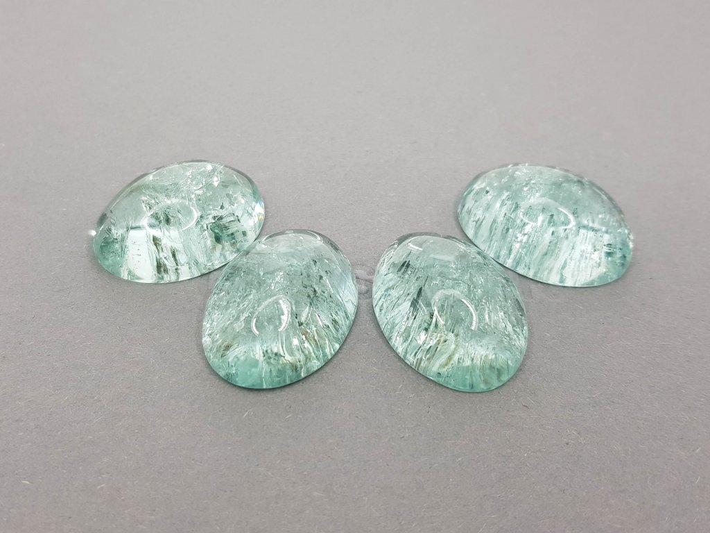 Set of cabochon-cut beryls 138.77 carats, Sherlova Gora Image №1