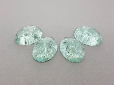 Set of cabochon-cut beryls 138.77 carats, Sherlova Gora photo