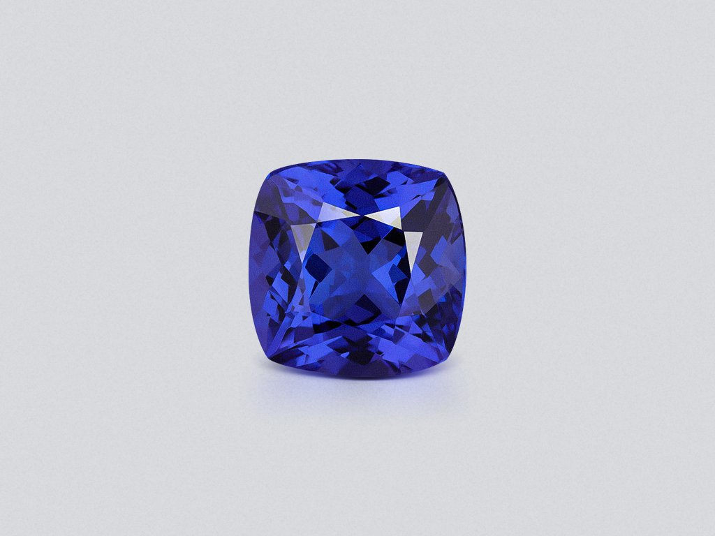 Tanzanite in cushion cut 7.09 carats, Tanzania Image №1